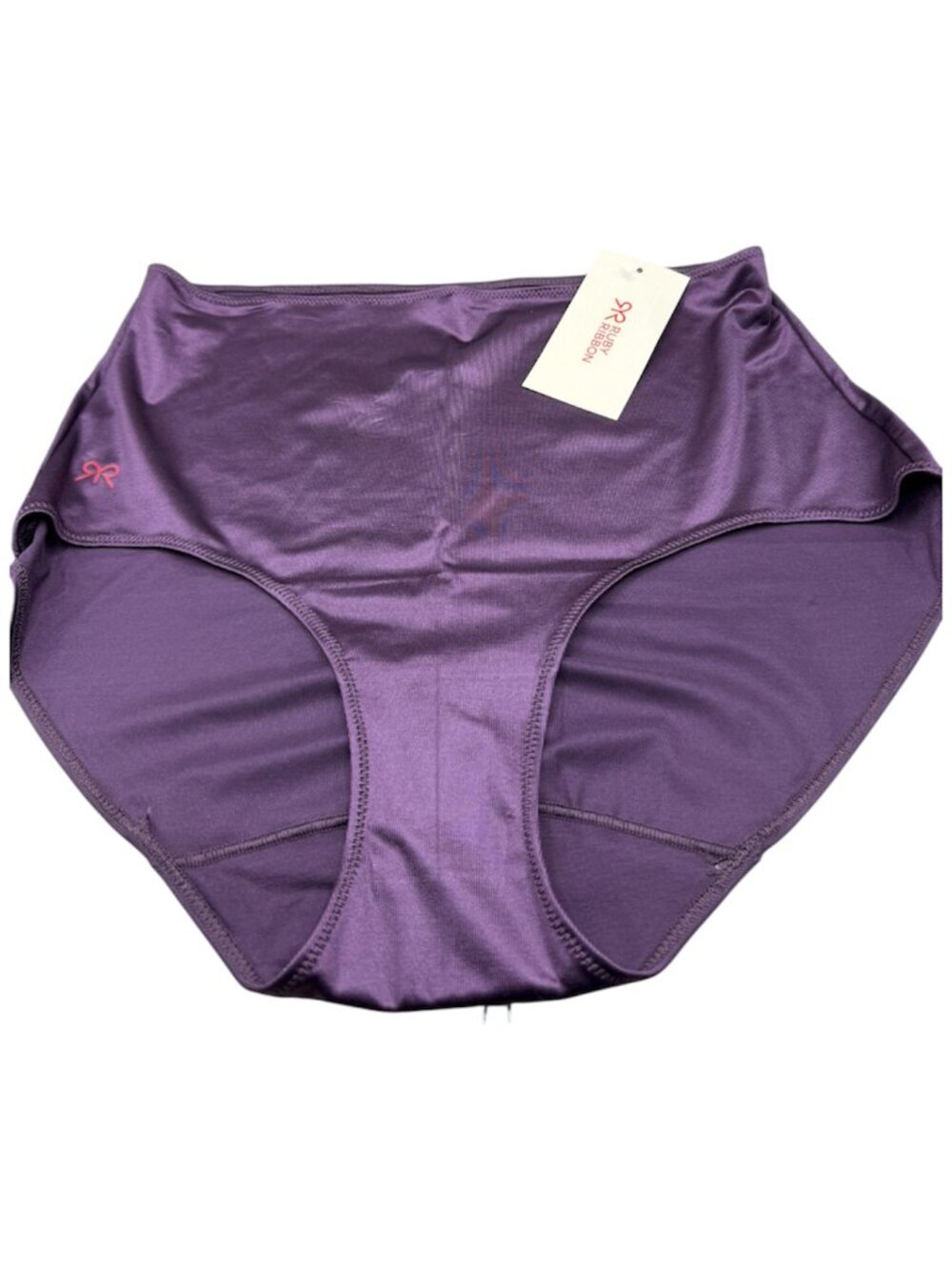 Ruby Ribbon Women's Essential Brief - Deep Plum - Size XL